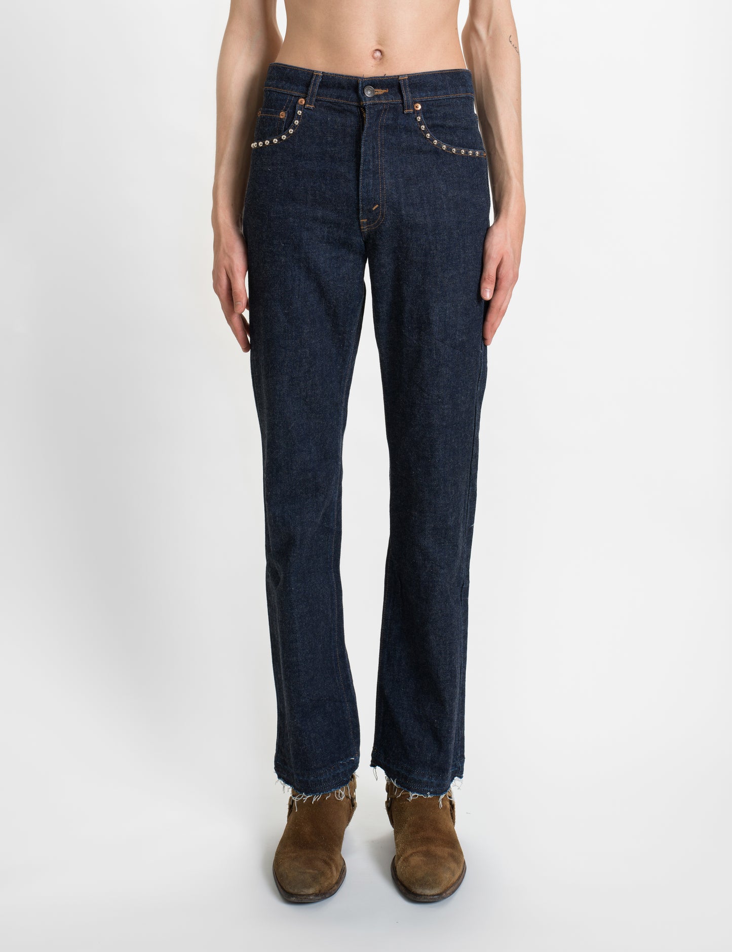 LEVI'S 80'S JEANS WITH STUDDED POCKETS MADE IN JAPAN