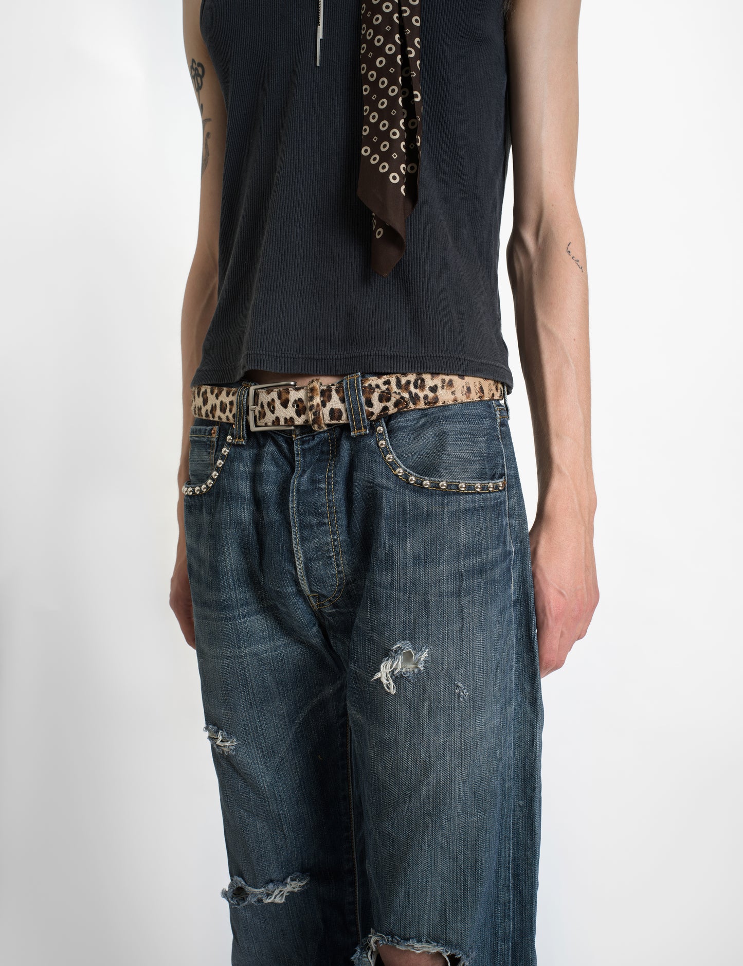 LEVI'S 90'S JEANS WITH STUDDED POCKETS