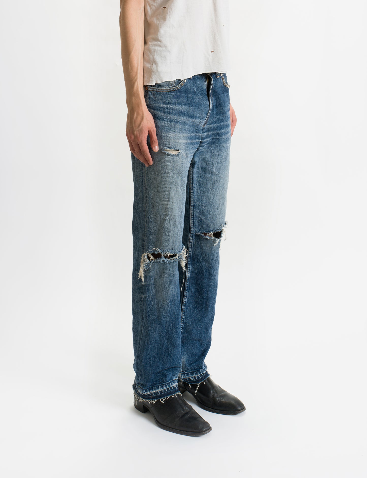 LEVI'S 90'S JEANS WITH STUDDED POCKETS MADE IN JAPAN